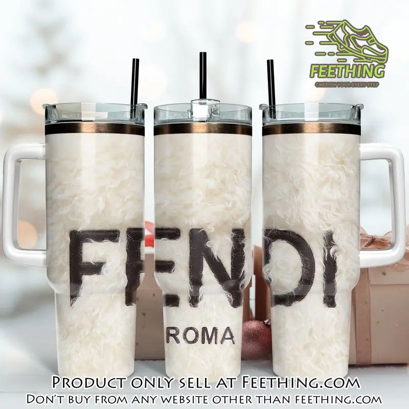 Fendi 40oz fashion logo fendi stanley tumbler ktb1121 ft5649114